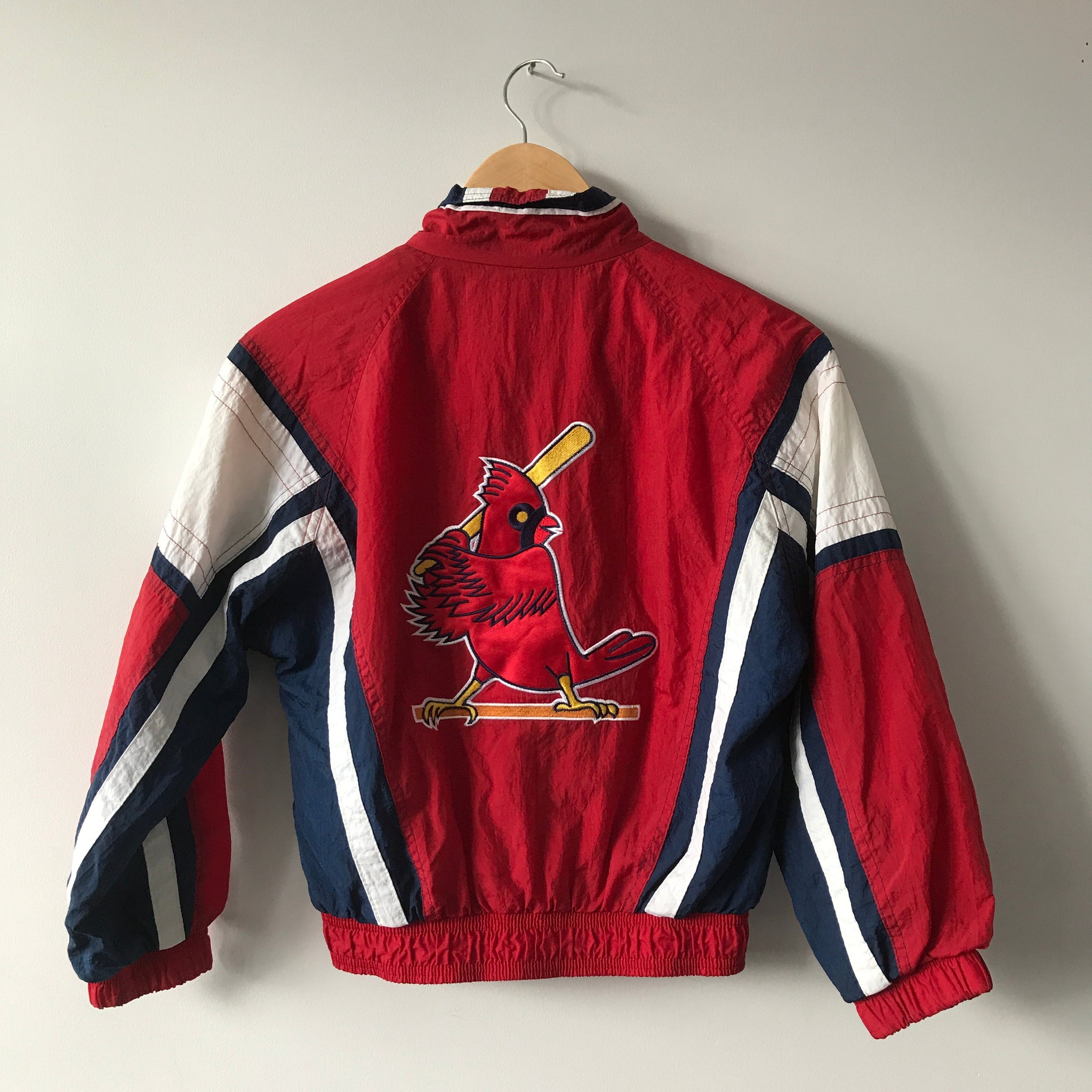 Vintage Starter St Louis Cardinals Windbreaker Jacket Youth Small